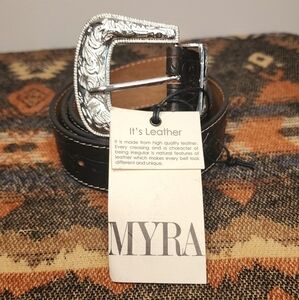 Myra Bag leather belt